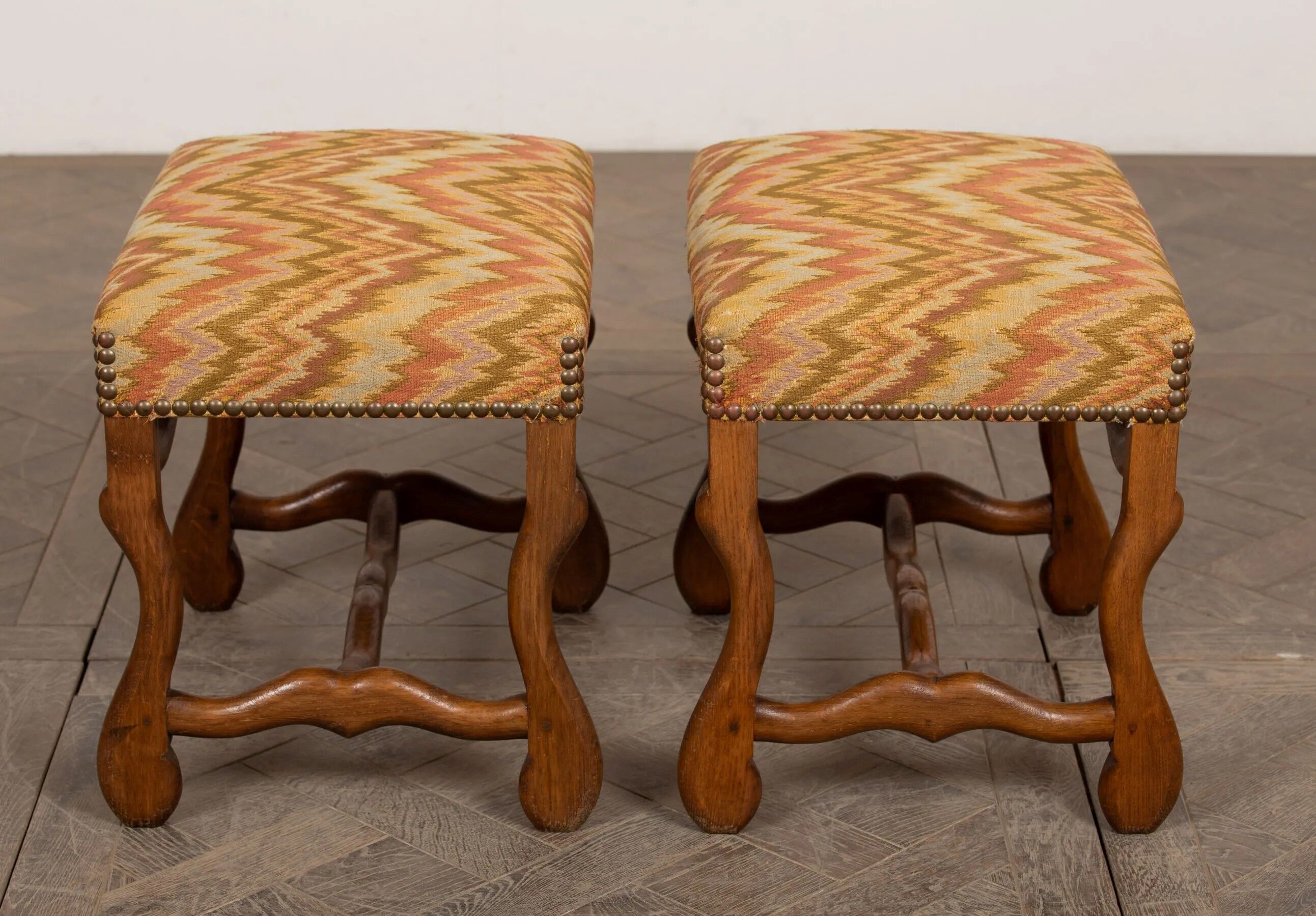 Pair of Louis XIII stools