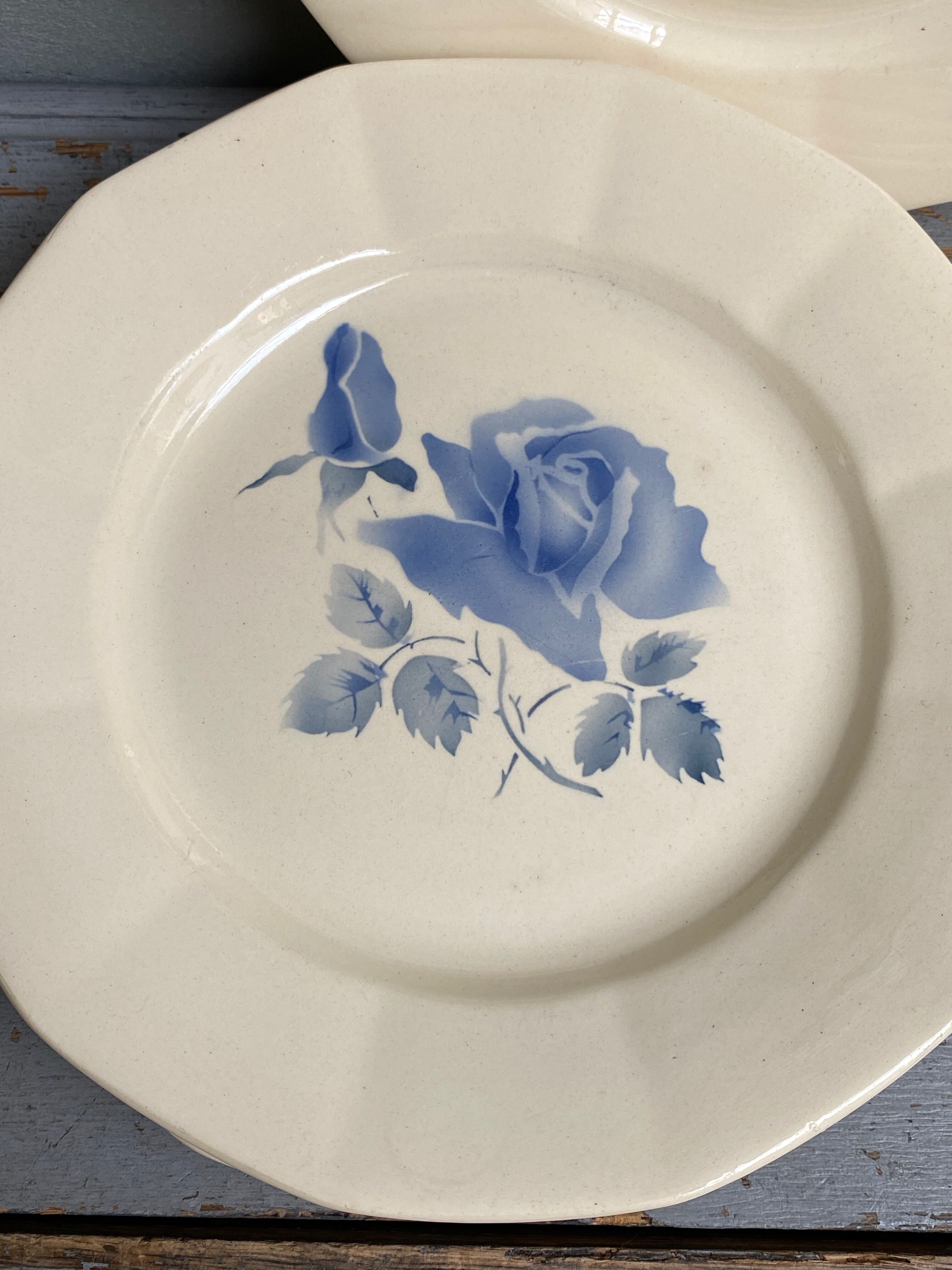 6 plates Digoin Sarreguemines