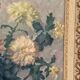 Original Swedish Oil on Panel – “Chrysanthemums” by Max Hellberg – Signed – Vintage & Framed – 68 × 58 cm (26.8" × 22.8")