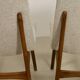 Lot 3 chaises scandinave année 60 en hêtres ref Jack