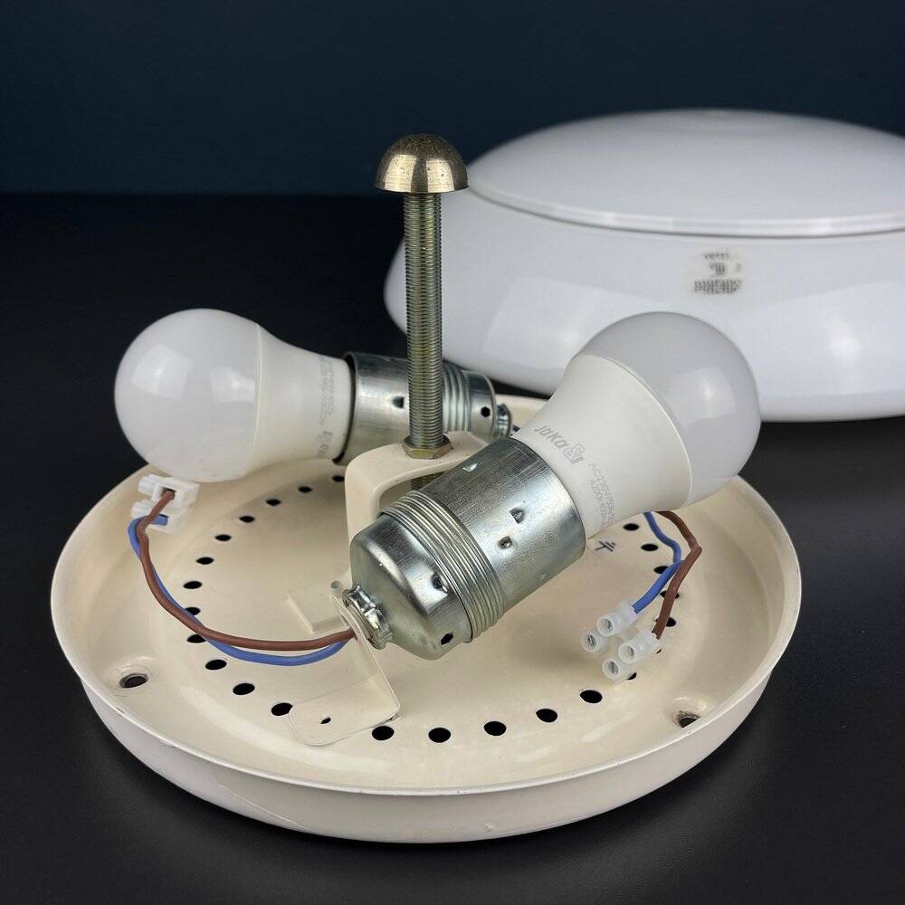 Mid-Century Murano Glass Ceiling Light or Wall Sconce by Veturia De Majo, Italy, 1970s