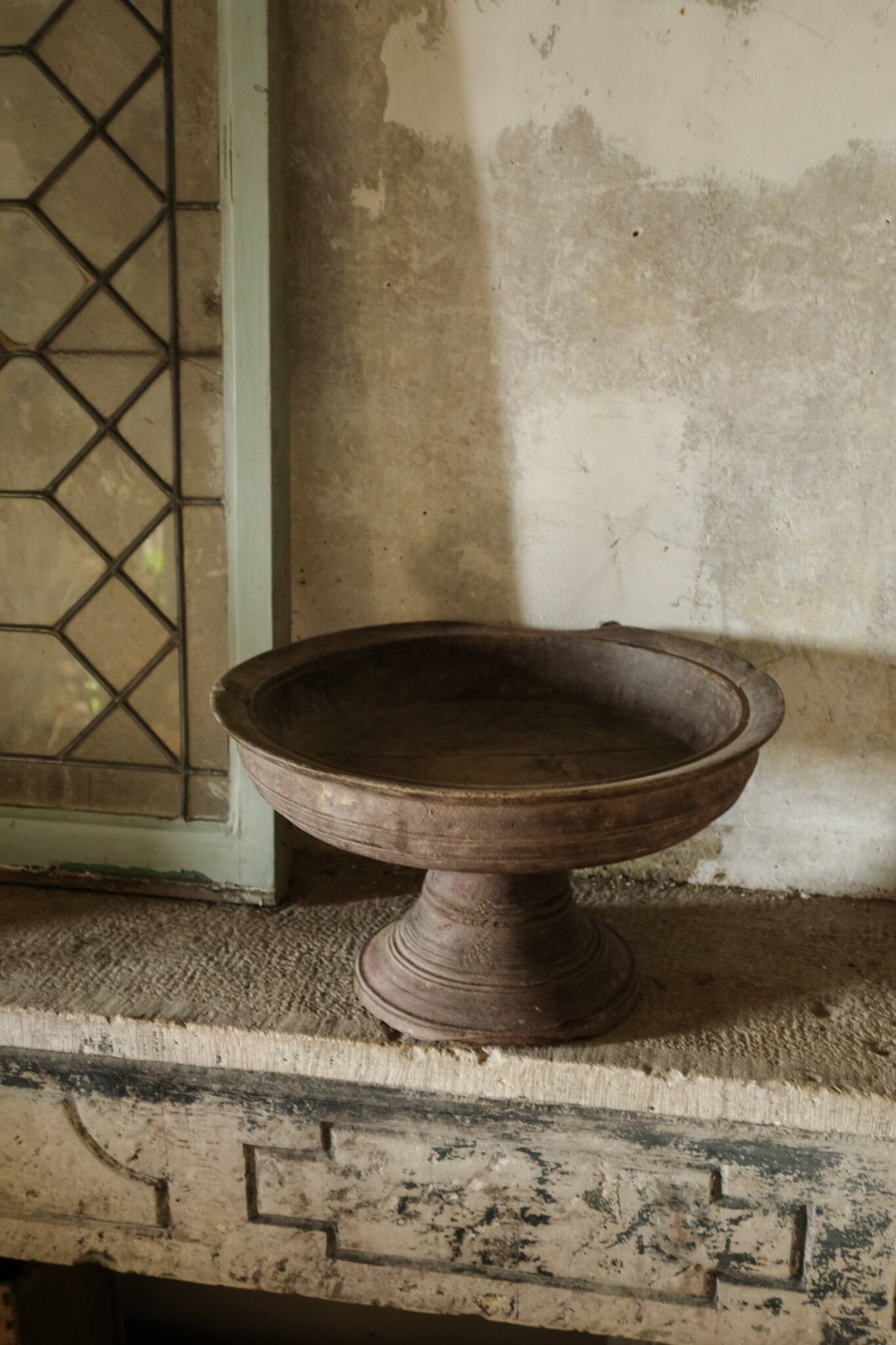 Antique Afghan fruit bowl