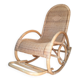 wicker rocking chair