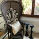 Emmanuelle rattan armchair