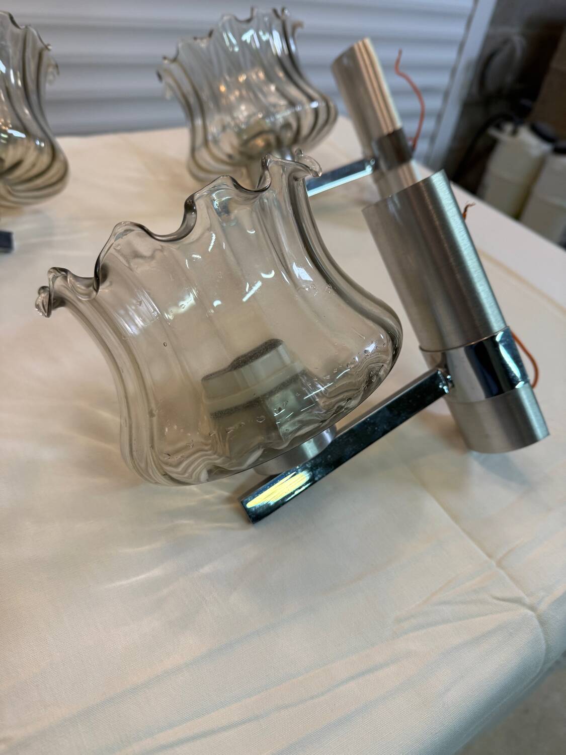 Vintage suspension and wall lights