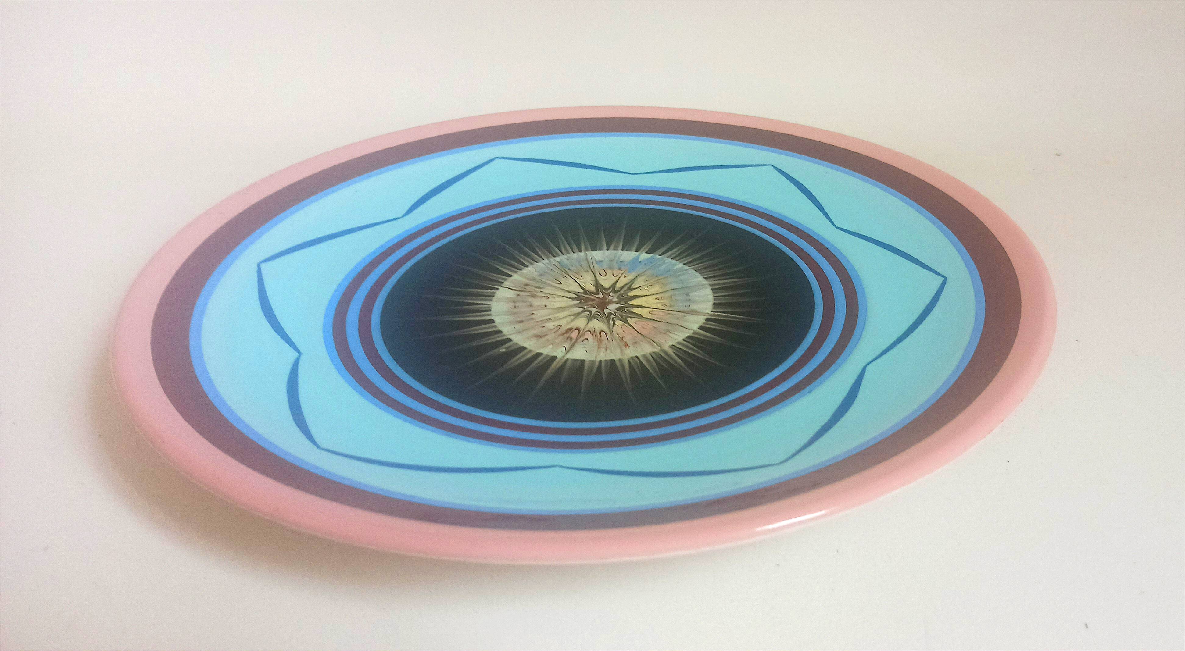 Dish caudoux 60s diam. 35.5 cm