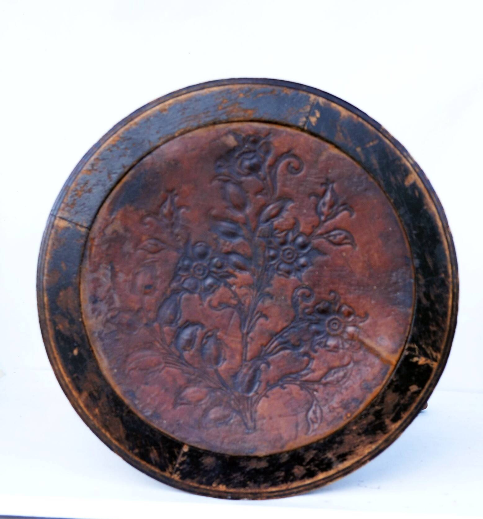 Tabouret de piano Napoléon III avec vis