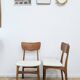 2 Scandinavian chairs