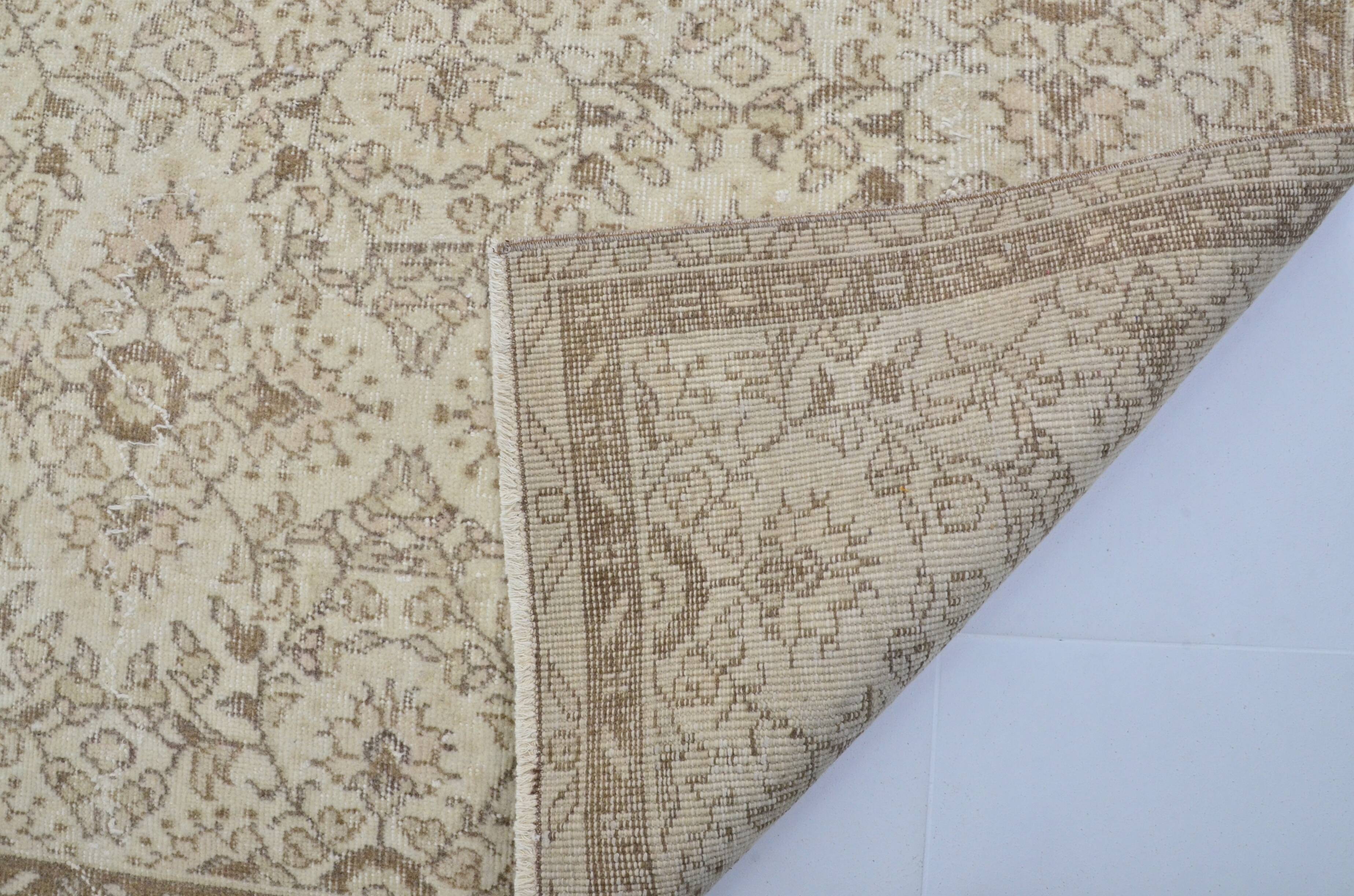 Oushak Turkish Vintage Rug sku 3187