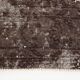 2x10 Soft Wool Dark Gray Turkish Vintage Runner Rug