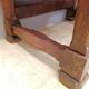 Ancien table billot de boucher trussant & cie, 1960