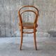 Chair Bistrot THONET N° 14 -1/2 - wooden seat - 1900 -