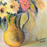 Bouquet of wild flowers by Lucienne BENA