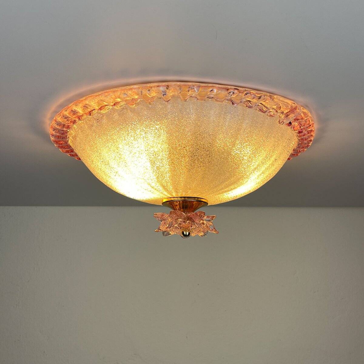 Original Murano glass pendant lamp, 1990s