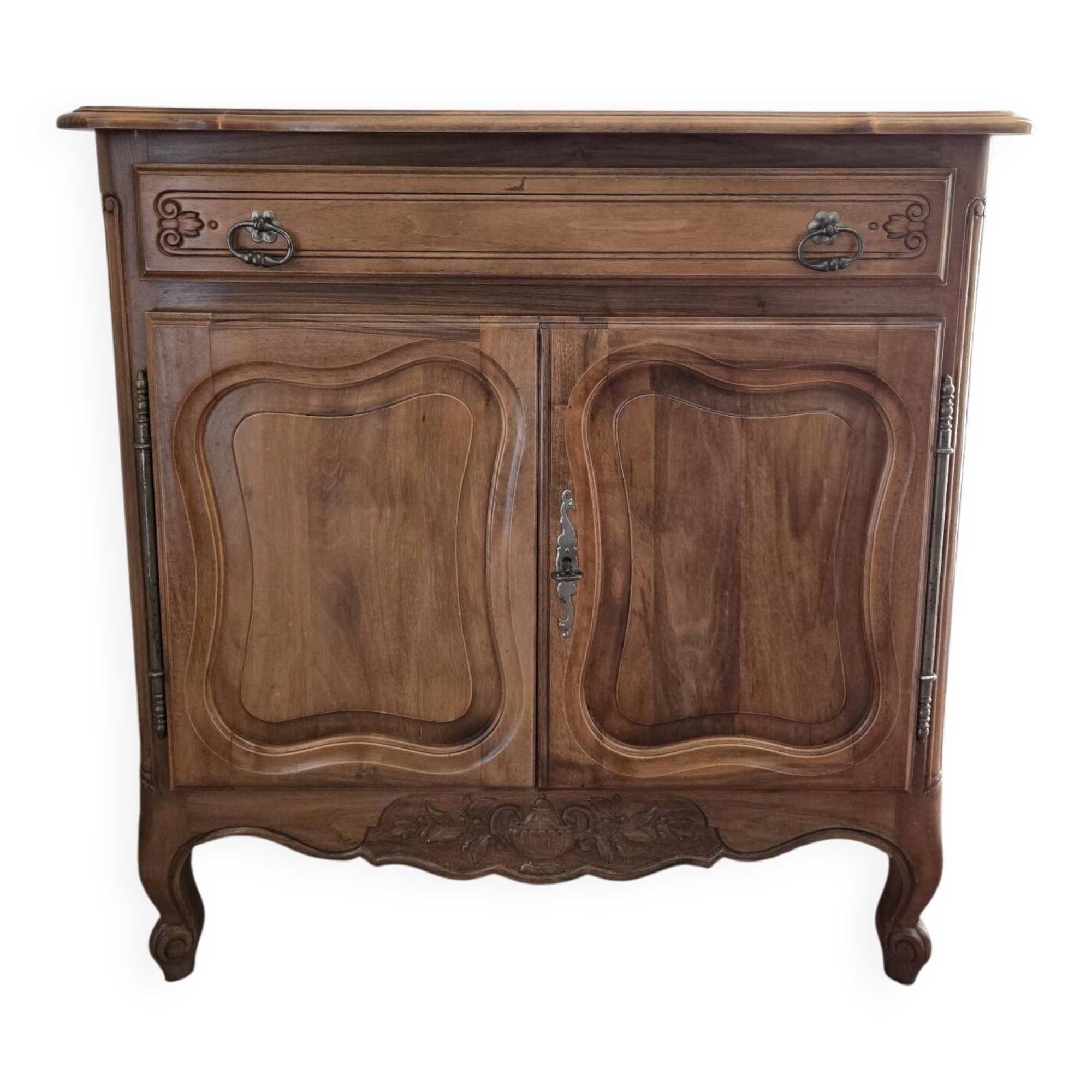 Small sideboard / Walnut sideboard in Louis XV style