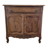 Small sideboard / Walnut sideboard in Louis XV style