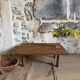 Wooden bedside table