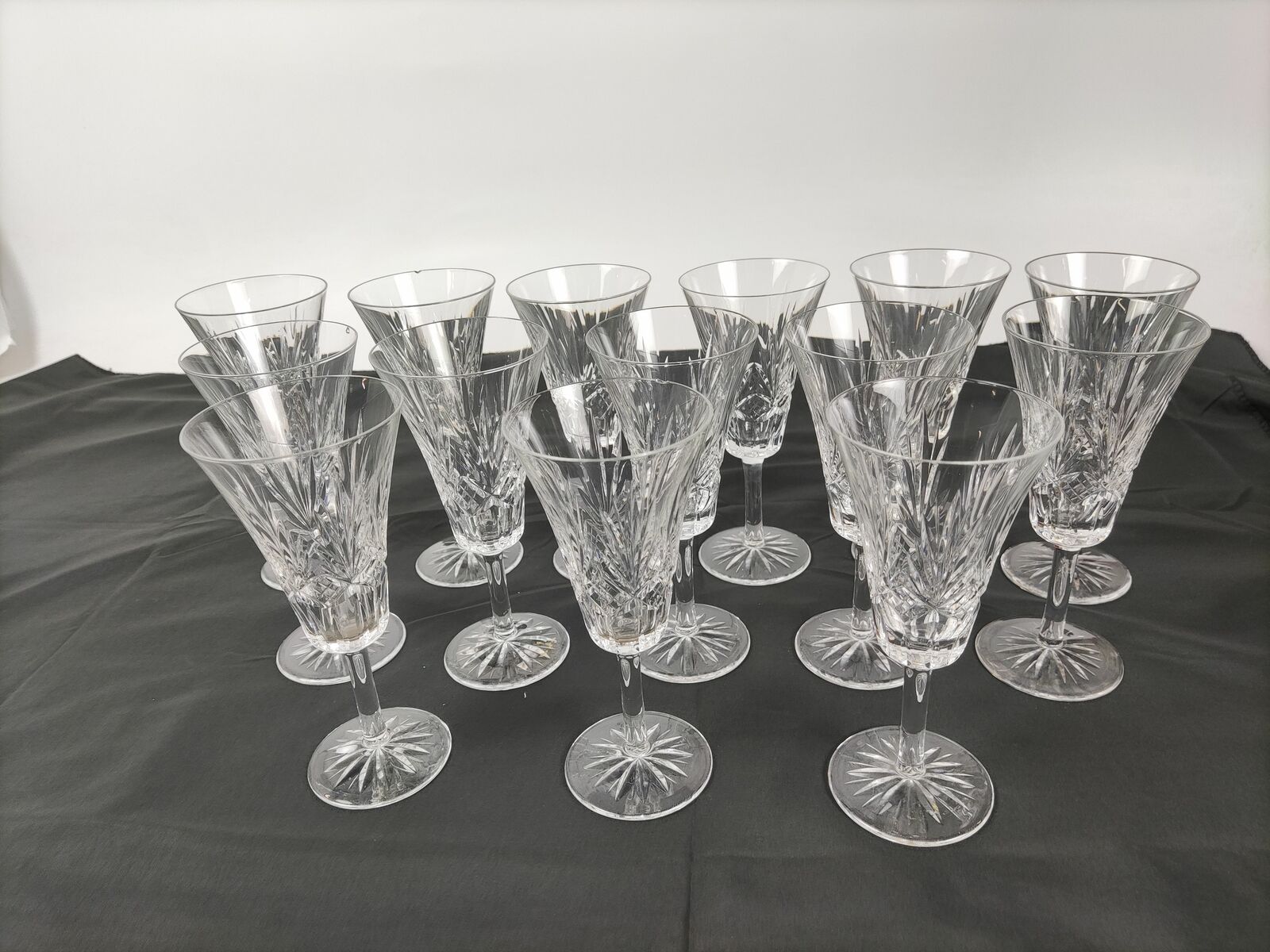 35 verres en cristal