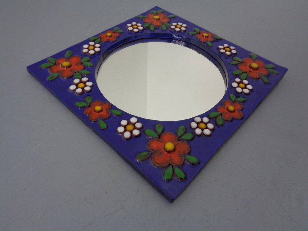 Ceramic Mirror by Katharina Bläser Studio, 1970s