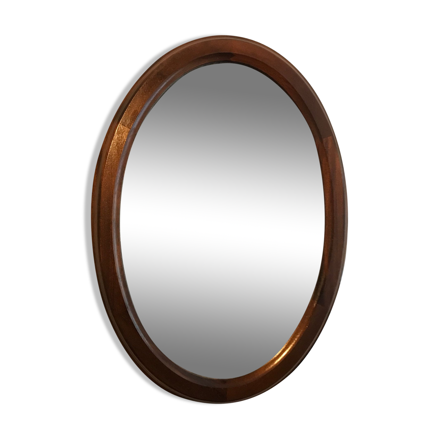 Mirror wood frame 30x65cm