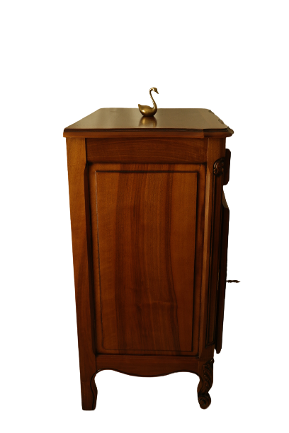 Confiturier en noyer vintage style Louis XV