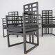 Set of Four Josef Hoffmann Armloffel Chairs Made By Wittmann,Austria