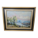 Oil painting on canvas - Normandy - Duclair signed Yves Bouffigny 1997