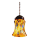 Murano glass pendant/light (2 available), mid-century