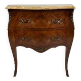 Curved chest of drawers
