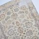 Tapis de sol antique Oushak sku 3350
