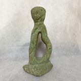 Terracotta candle holder