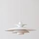 Danish vintage pendant lamp Donau by Kurt Wiborg, Jeka, 1980s