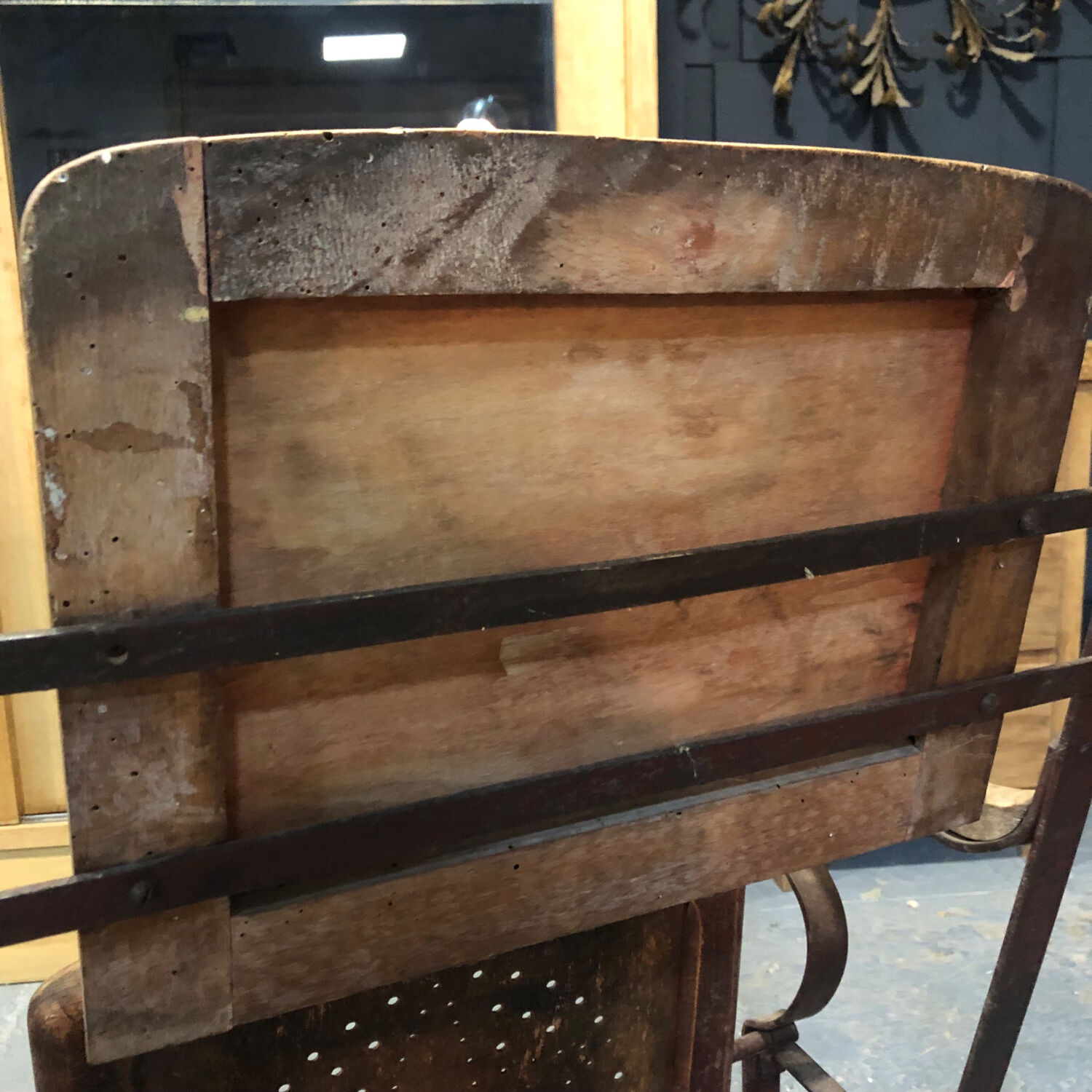 Old cinema seats, early 20th century