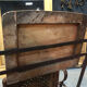 Old cinema chairs, early 20th century