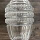 Val Saint Lambert crystal Art Deco cut vase