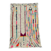 Tapis berbère marocain artisanal fait main 186 X 122 CM