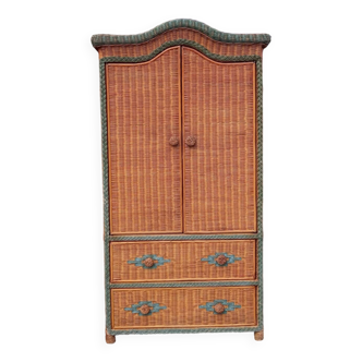 Armoire en rotin