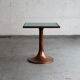 Table bistrot art déco, design français, années 1950
