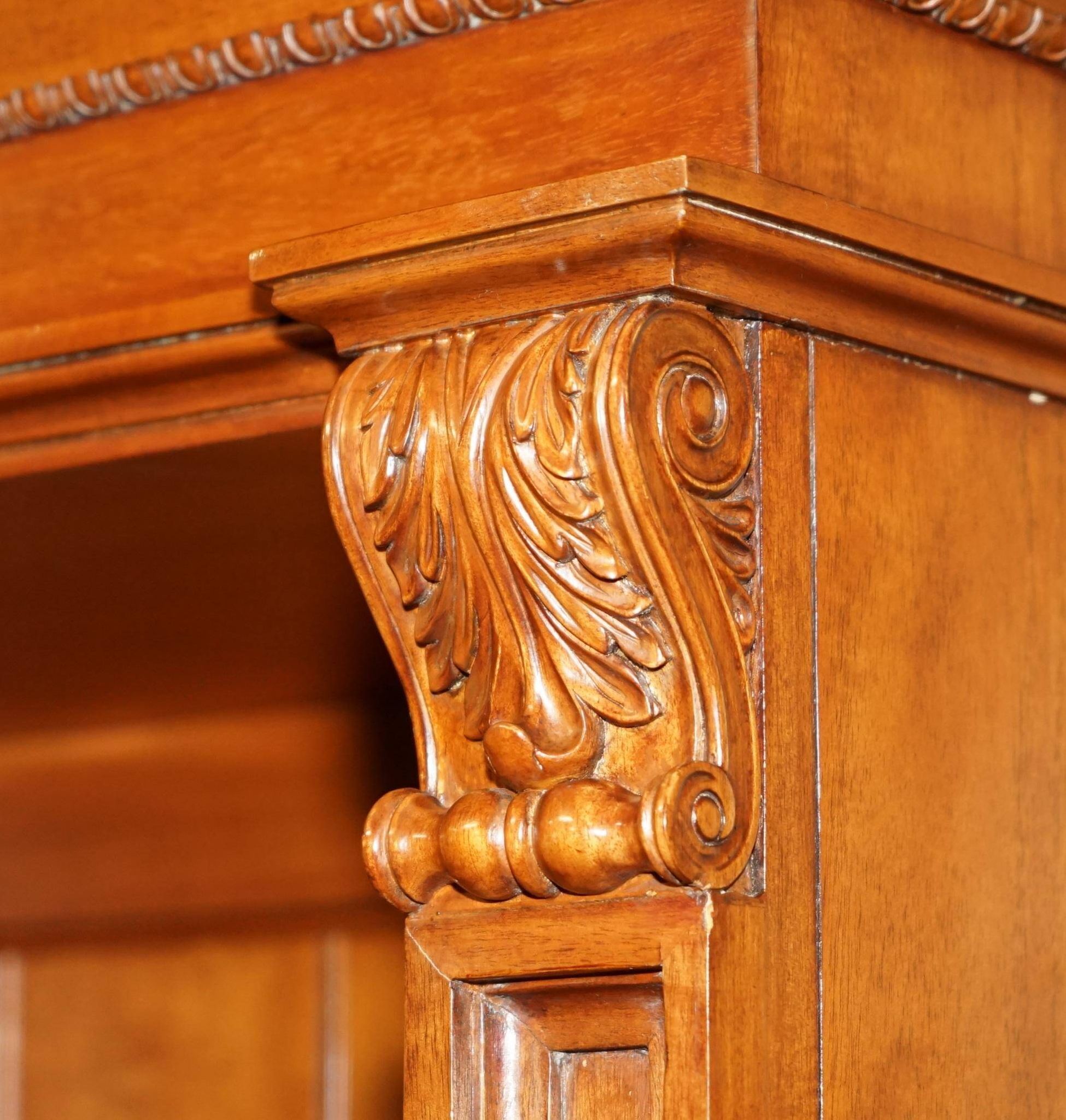 Ralph Lauren extra large open library in hardwood