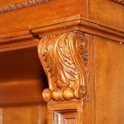Ralph Lauren extra large open library in hardwood