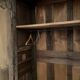 Antique solid oak wardrobe – Louis XV style, authentic patina