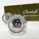 Set of 4 Christofle salt cellars - Glass and solid silver