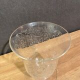 Crystal vase signed Baccarat