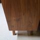 Meuble de rangement vintage en noyer 1960"