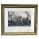 Engraving entitled "Fishermen on the Adriatic" by Léopold Robert by Dur