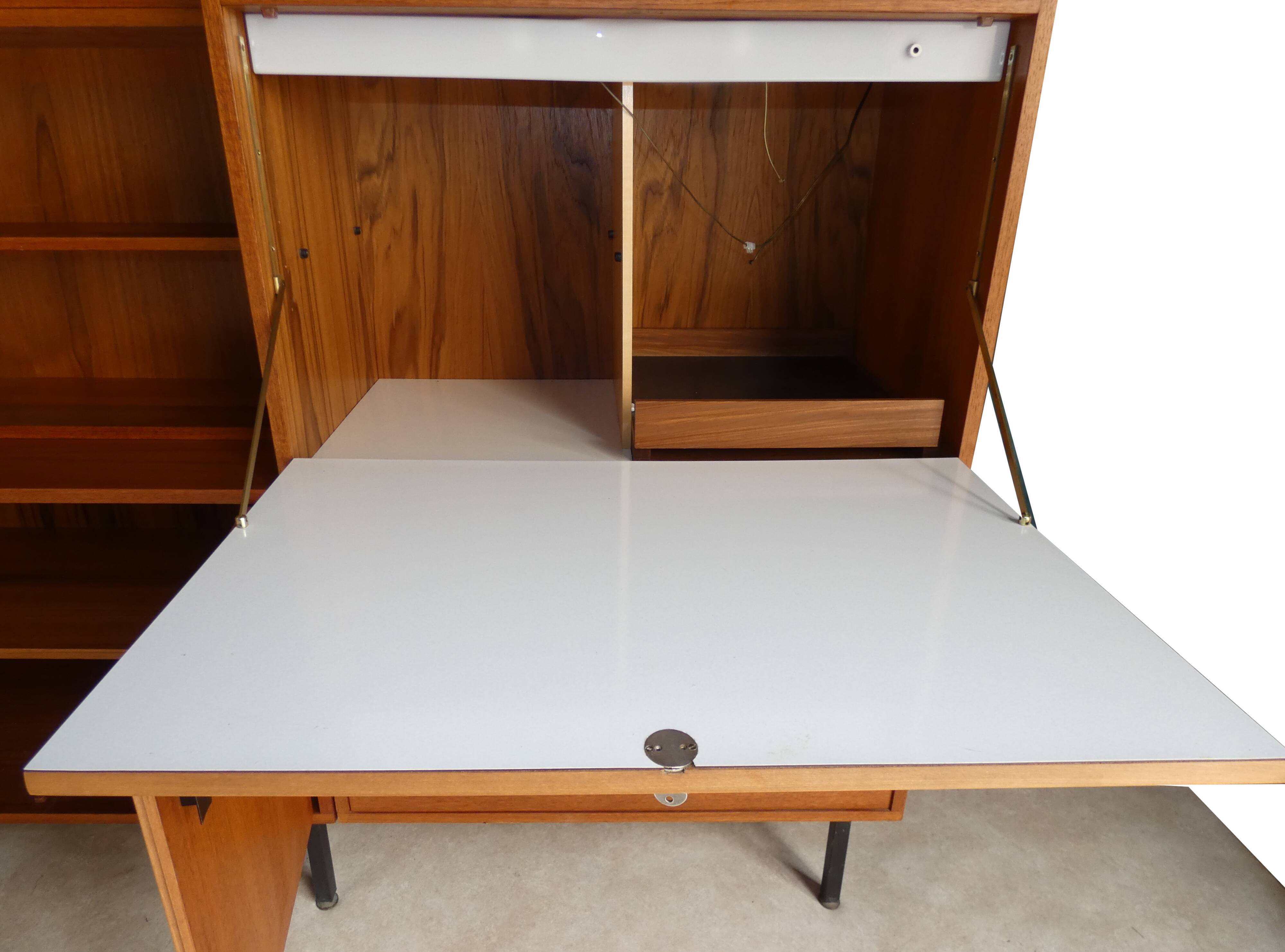 Secretary in teak 1950