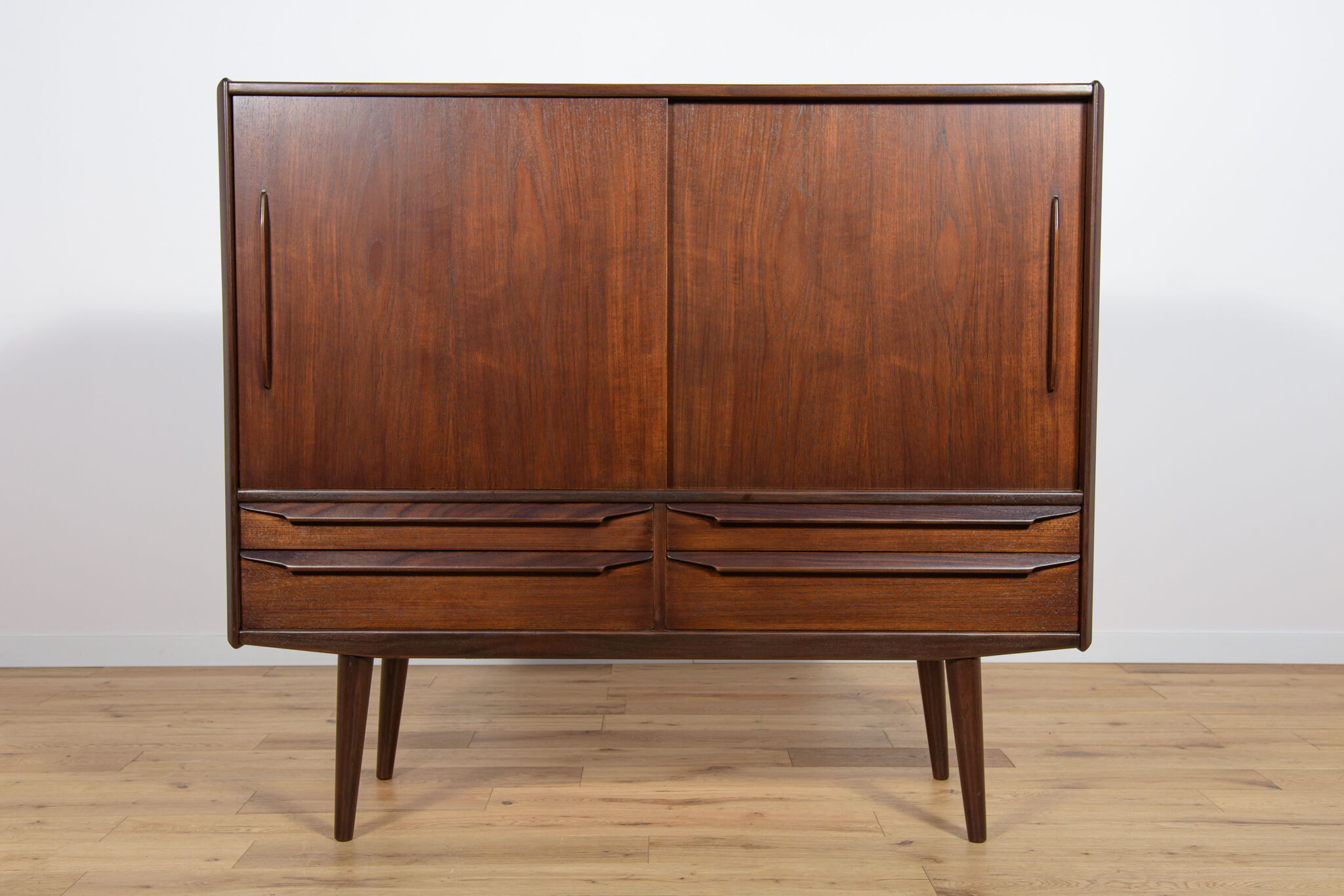 Mid century Danish Teak Highboard, 1960s