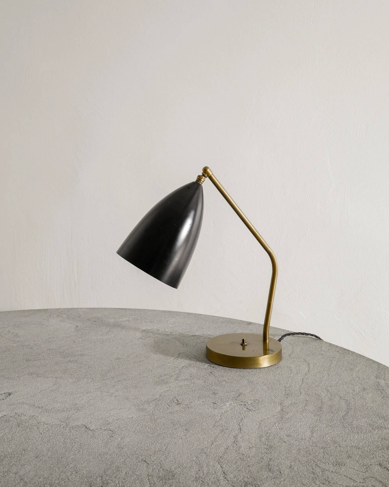 Vintage Mid Century Desk Table Lamp by Greta Magnusson-Grossman, 1950s