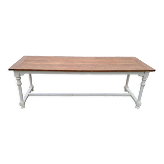 Table de ferme en chêne