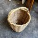 Woven rattan basket